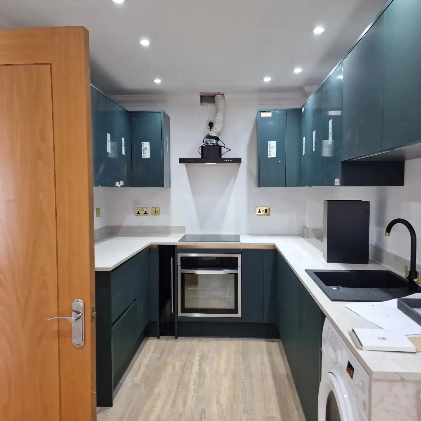 Compact Galley Kitchen Wiring