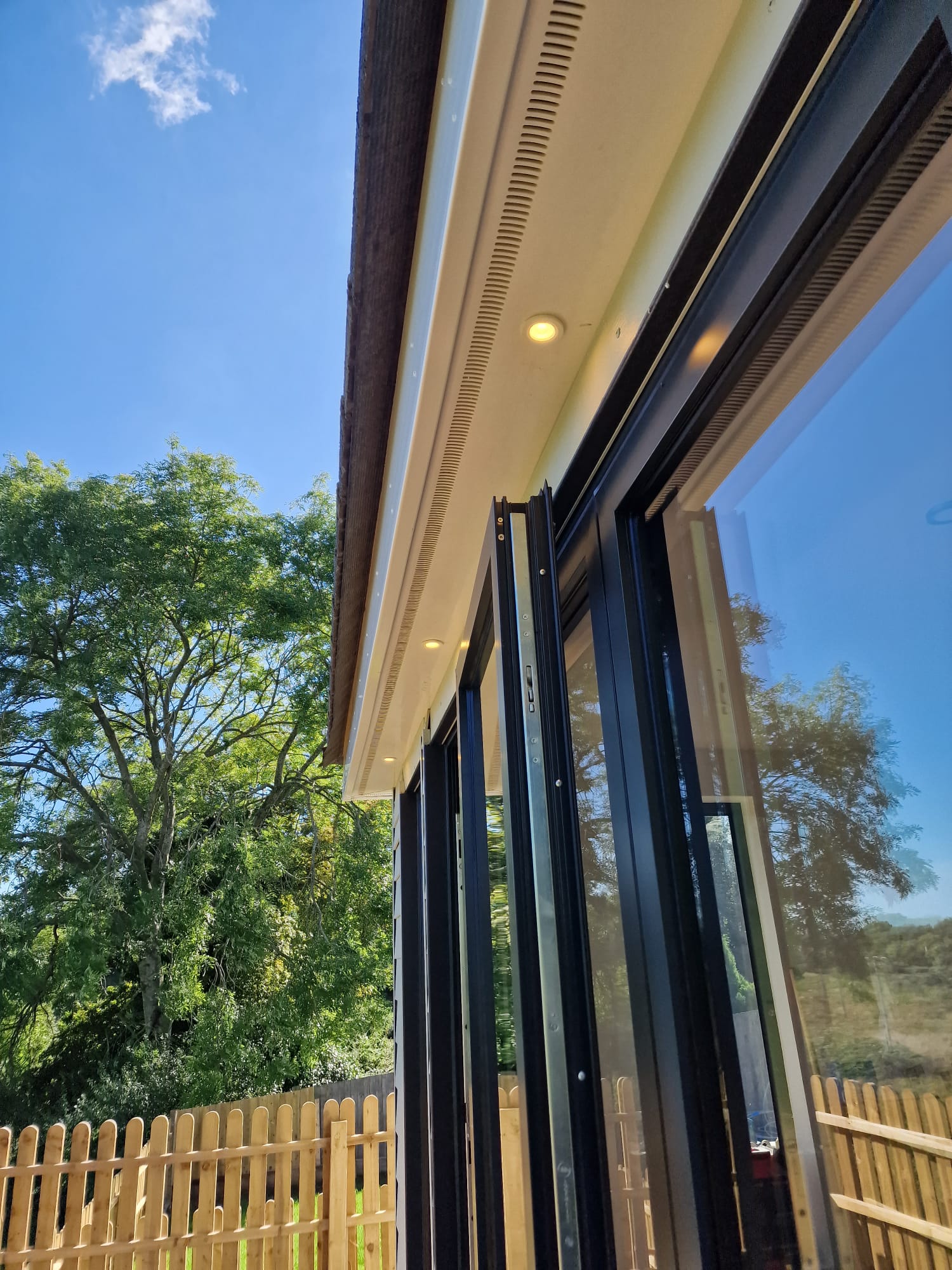 Soffit Downlights — Bi-Fold Doors