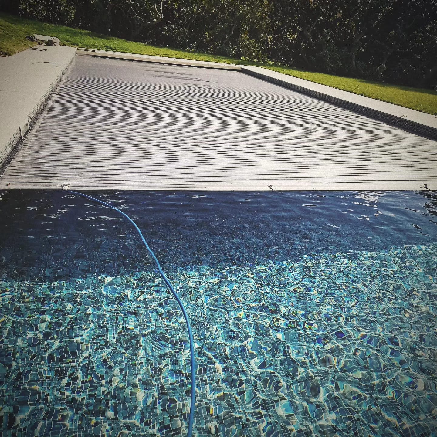 Outdoor Pool with Automatic Cover