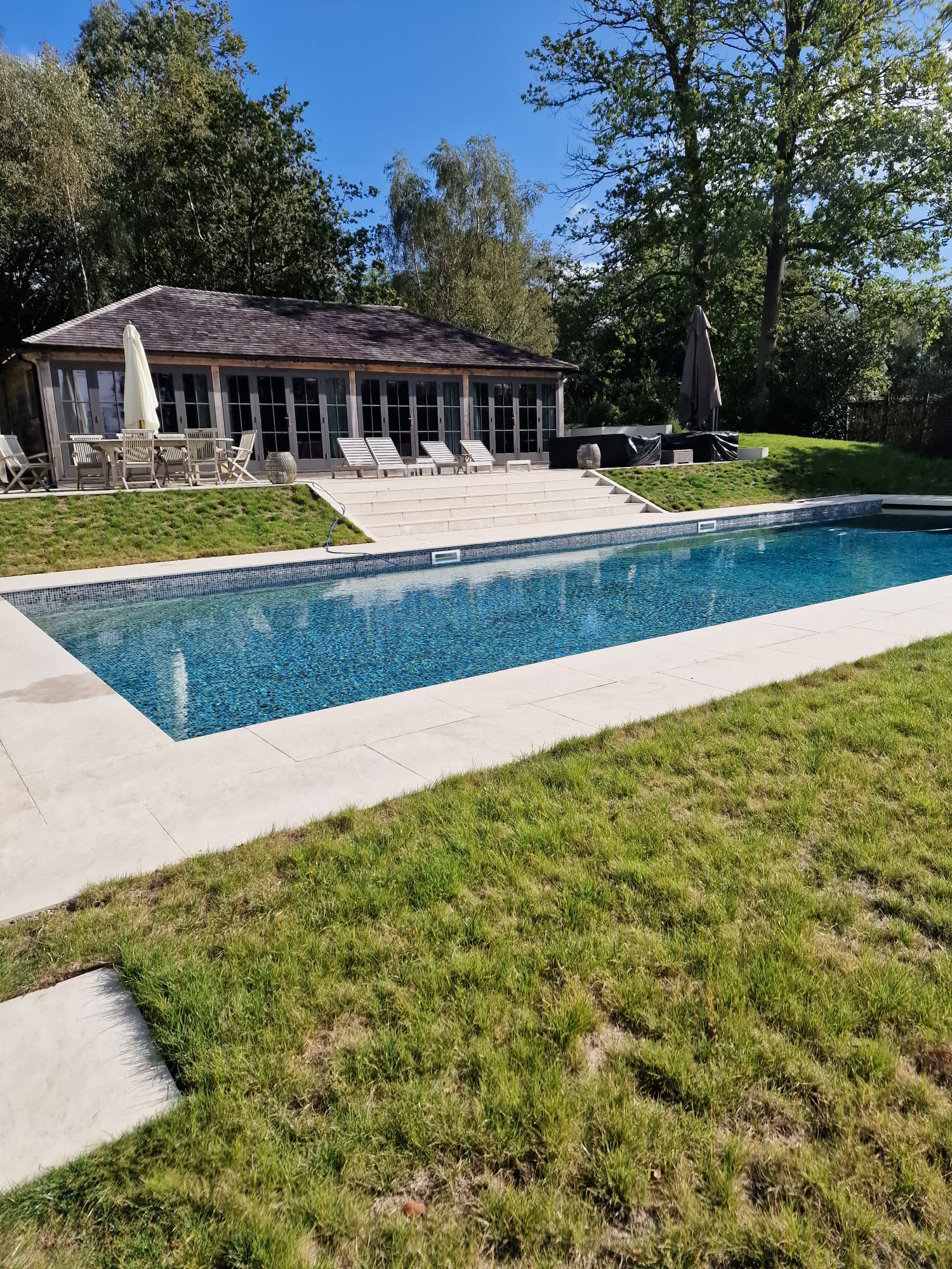Garden Pool & Pool House